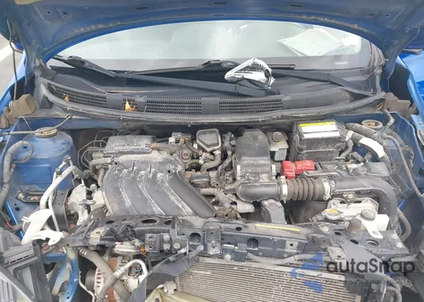 2016 Nissan Versa 1.6 S+ из США, поврежденный, VIN 3N1CN7AP9GL898066